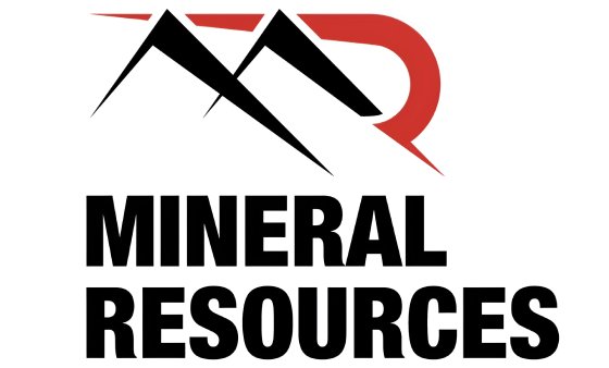 Mineral resources mining company logo